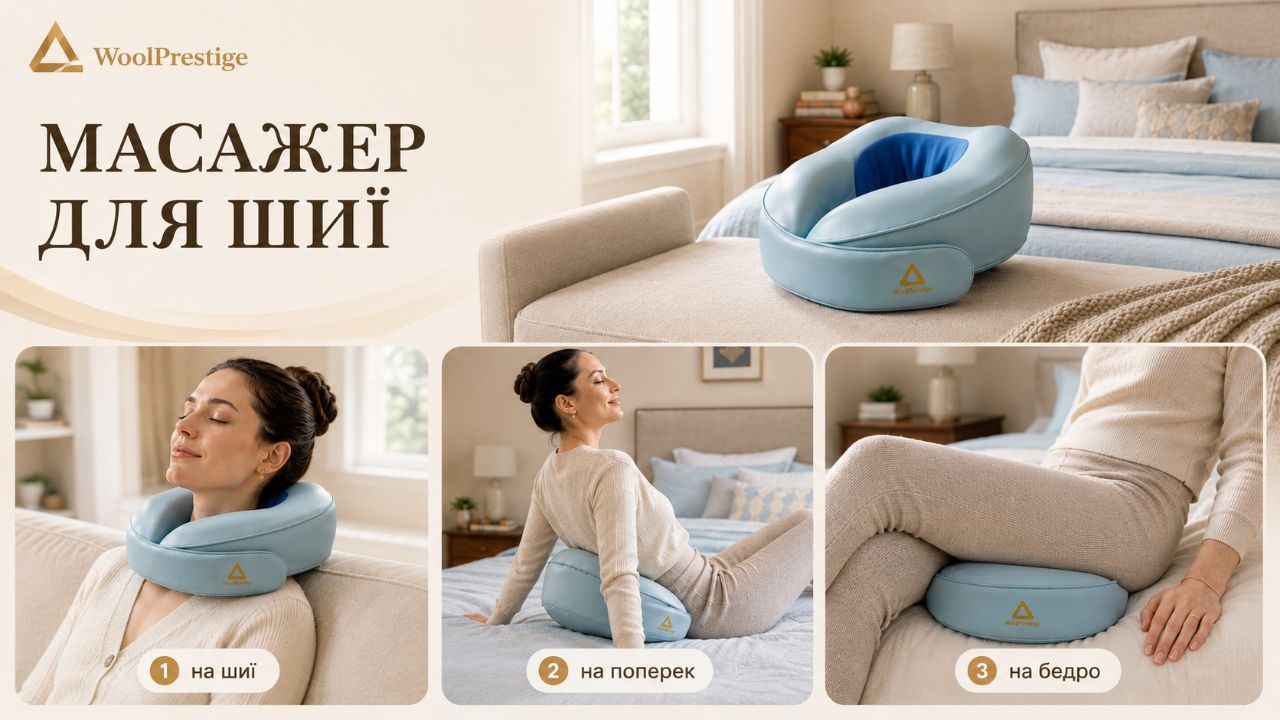 Масажер для шиї результат
