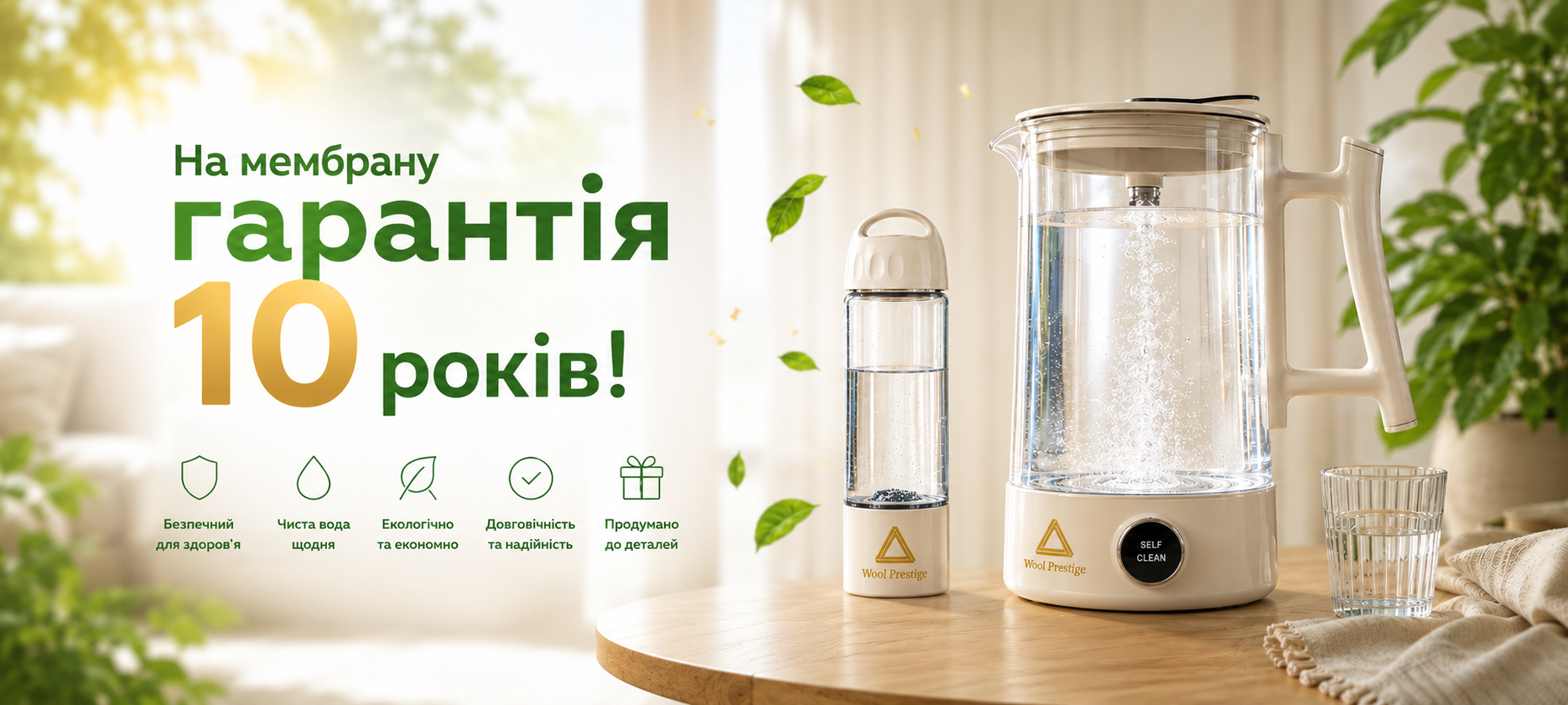 Wool Prestige — Гарантія 10 років